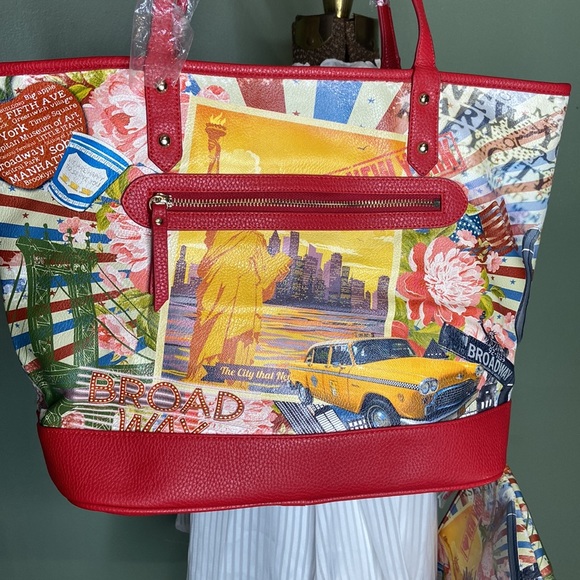 Sharif 1827 I Love New York 2 in 1 Bags - Picture 9 of 17